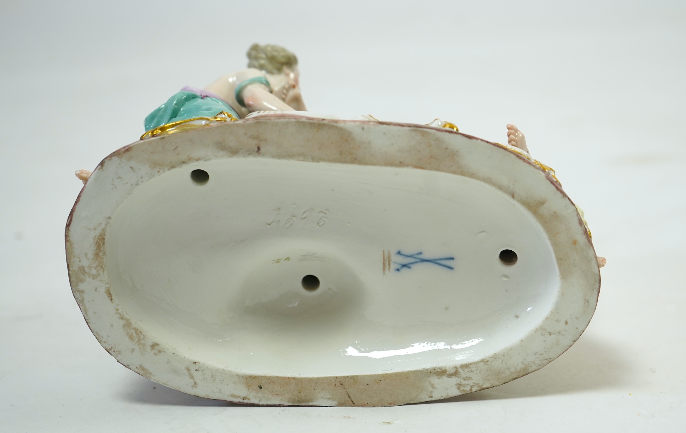 A Meissen group of Europa and the Bull, late 19th century